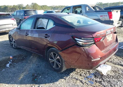 2021 Nissan Sentra Sv Xtronic Cvt из США, поврежденный, VIN 3N1AB8CV3MY248469